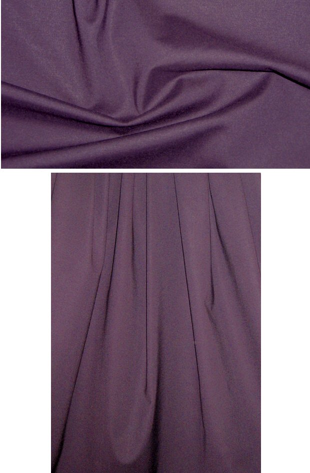 Po1o super soft cotton stretch woven - mulberry