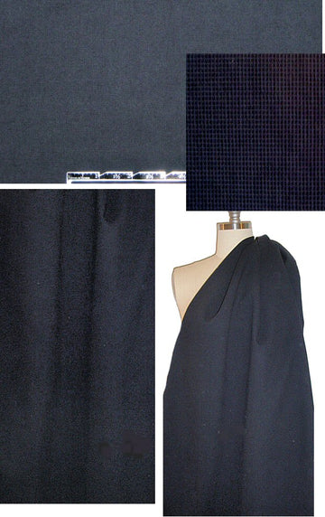 The0ry waffle-textured stretch cotton - midnight