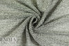 French novelty weave black/white sweater 'mesh' 2 yd