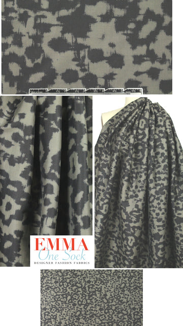NY designer burnished edges cotton/nylon twill
