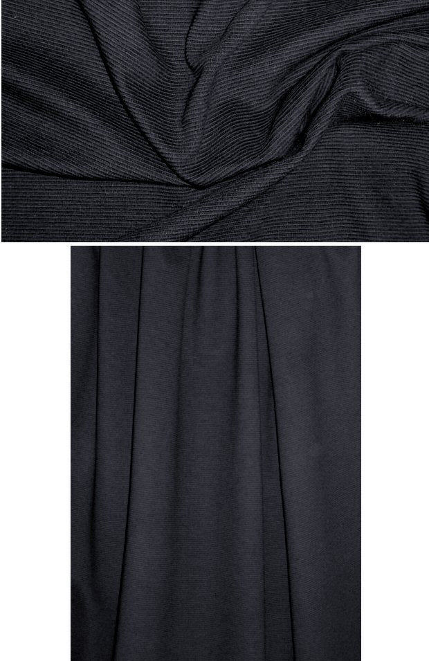 Lands End cotton ottoman knit - midnight