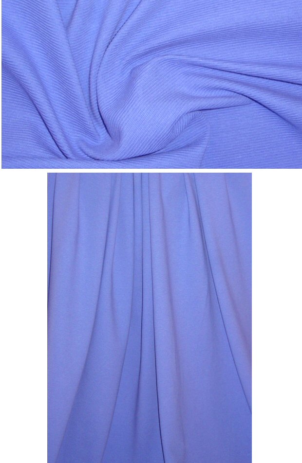 Lands End cotton ottoman knit - wisteria 1.5 yd