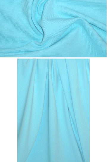 Lands End cotton ottoman knit - blue mint