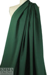 Italian cotton/viscose jacketwear - forest green