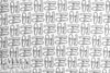 NY designer black/white boat shoe cotton woven 1.5 yd