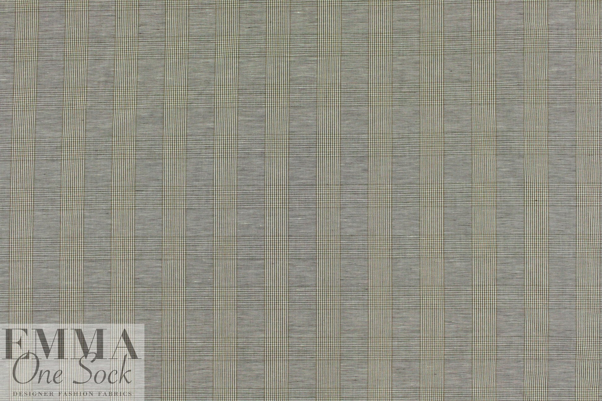 French yarn-dyed glen plaid cotton woven 2 yd