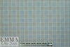 Br00ks Bros. yarn-dyed plaid cotton shirting - navy/choc .75 yds