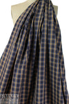 Br00ks Bros. blue/sunshine yarn-dyed plaid cotton shirting