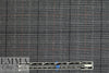 NY designer glen plaid suiting -  black/gray/persian red