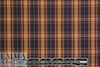 Br00ks Bros. claret/sunshine yarn-dyed plaid cotton shirting 2.5 yds