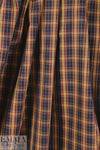 Br00ks Bros. claret/sunshine yarn-dyed plaid cotton shirting 2.5 yds