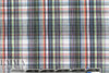 French yarn-dyed plaid cotton stretch woven