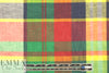 NY designer yarn-dyed plaid cotton - green/red 1.75 yd