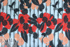 Italian palm garden silhouette clipped weave 1.66 yd