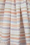 NY designer cotton blend yarn-dye striped woven