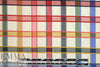 NY designer viscose/poly jacquard plaid shirting 1 yard