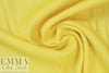 NY designer cotton/rayon stretch woven - lemon 1.5 yds