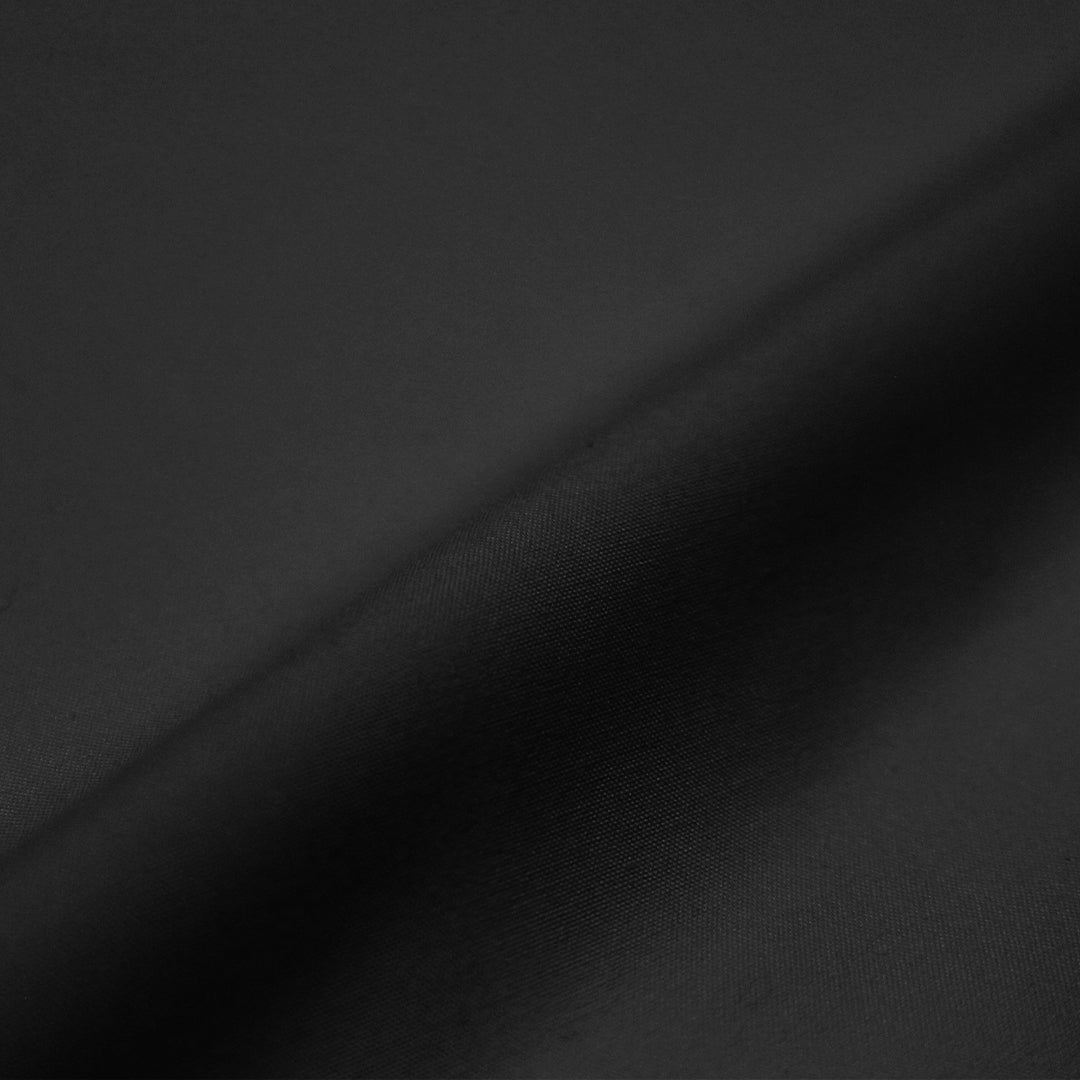 rayon challis woven for lining, etc. -  black 1.75 yds
