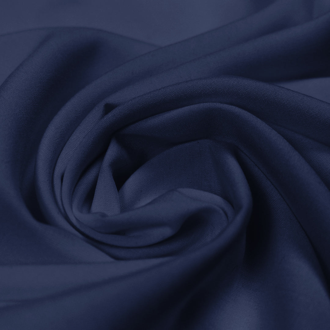rayon challis woven for lining, etc. - navy 1 yard