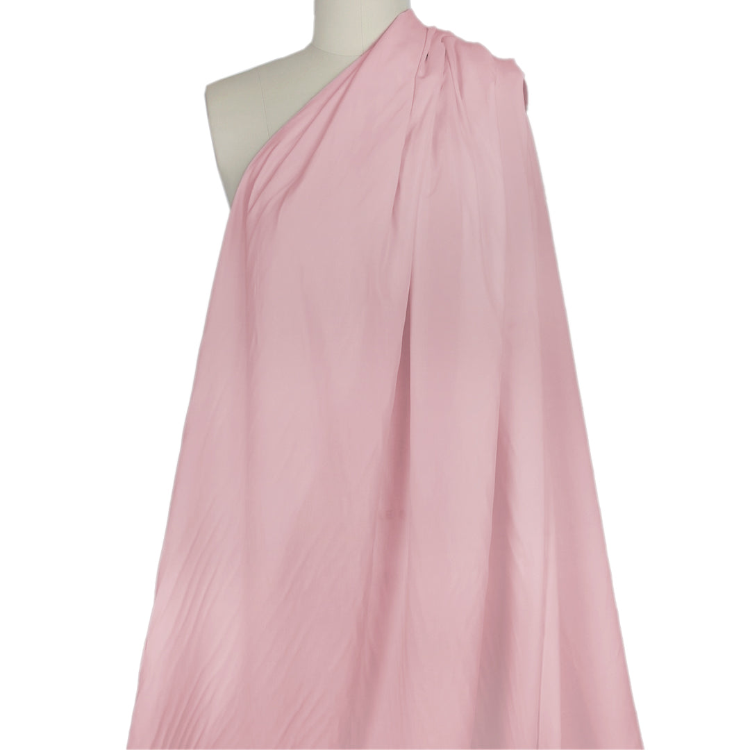 rayon challis woven for lining, etc. - dusty rose 1 yard