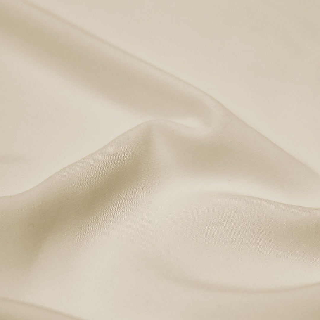 rayon challis woven for lining, etc. - cream 3 yd