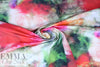 Italian floral impressions cotton poplin
