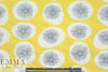 'dandelion puff' cotton/rayon voile woven - lemon 1.375 yd