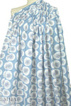 'dandelion puff' cotton/rayon voile woven - chambray .66 yds