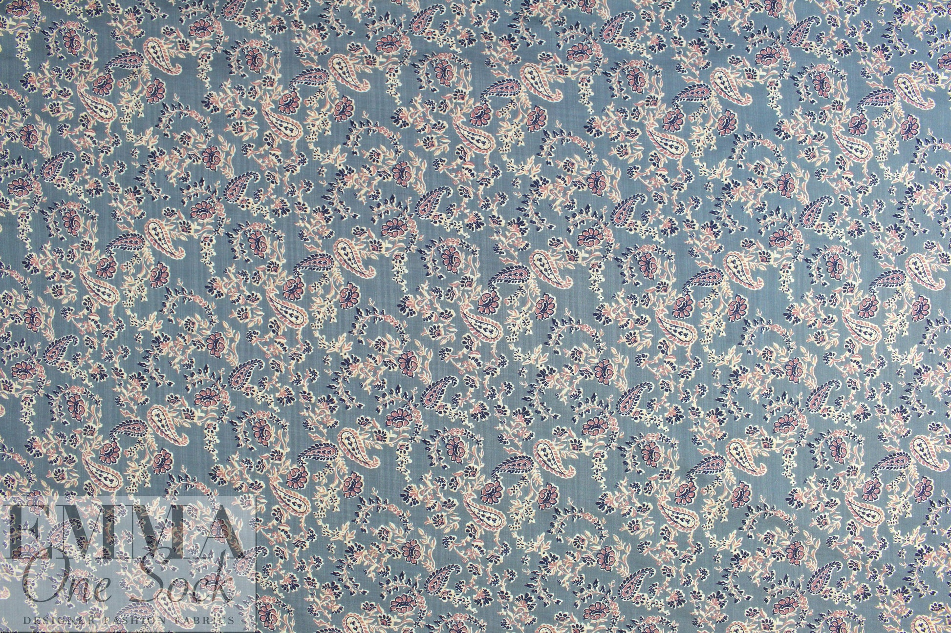 'flower child' cotton/rayon voile woven - coronet 1 yard