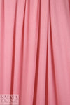 NY designer soft pink cotton 2x2 micro ribbed knit .75 yds