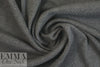 CA designer thick ribbed cotton knit - charcoal