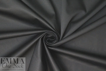 cotton sateen stretch woven - black
