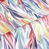 'aquarelle leaves' stretch cotton sateen
