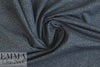Italian teeny flower cotton shirting - marine/green