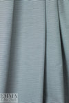 Italian cotton blend stretch textured gray bengaline stripe 2.5 yd