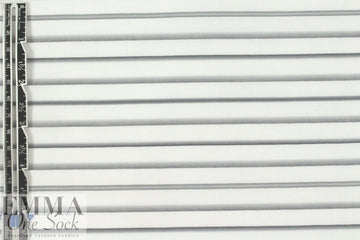 Italian gray ombre' stripe yarn-dyed cotton shirting 1.625 yd