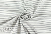 Italian gray ombre' stripe yarn-dyed cotton shirting