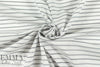 Italian gray ombre' stripe yarn-dyed cotton shirting 1.625 yd