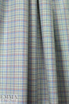 Br00ks Bros. yarn-dyed plaid cotton shirting - blue/garnet