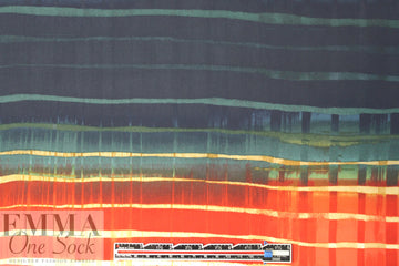 NY designer stripey ombre cotton shirting .875 yds