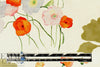 CA designer 'flowers adrift' cotton/silk woven 1 yard