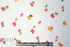 Caroline C0nstas little flowers on white cotton/silk voile 1.75 yds