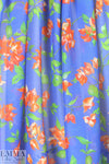 Caroline C0nstas falling blossoms silk/cotton voile 1.66 yd