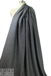 NY designer soft cotton denim, no stretch - darker blue