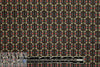French mini ikat motif cotton stretch twill woven
