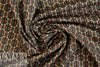 French mini ikat motif cotton stretch twill woven 1.75 yd