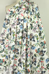 Italian digital 'botanical study' cotton stretch woven 1,66 yds