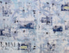 'global greetings' Oeko-Tex cert. cotton stretch woven 1.375 yd