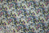 Italian 'Liberty' floral stretch cotton - blue/pink/limon 1.875 yd