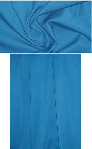 The0ry yale-blue cotton/rayon/lycra stretch woven